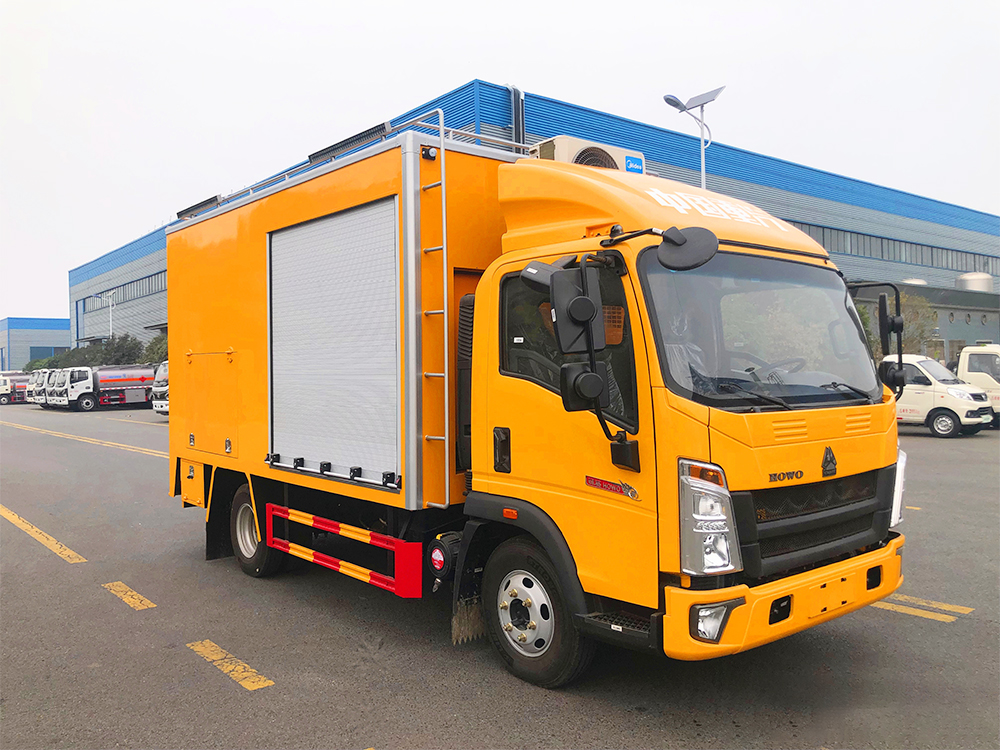 豪沃蓝牌光固化修复车